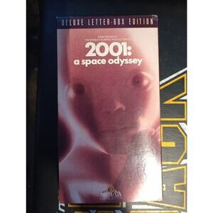2001 A Space Odyssey VHS 1968 Stanley Kubrick Arthur C Clark